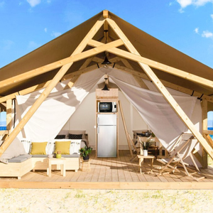<span class=keywords><strong>Chalet</strong></span> préfabriqué, tente de désert extérieure avec salle de bain pour l'hébergement de glamping africain et de safari - Product Image 3