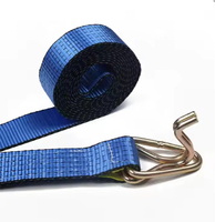 Sangle d'arrimage à cliquet rétractable automatique de haute qualité avec logo personnalisé, 2 pouces, 5 cm, 5 tonnes, en polyester