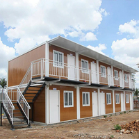 Boxspace Maison Modulaire Préfabriquée en Conteneur Acier Détachable à 2 Chambres avec Design Industriel, 20 Pieds, Habitation Mobile de Luxe