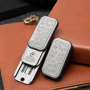 Đa chức năng Titanium Fidget Slider căng thẳng cứu trợ công cụ ngoài trời EDC ngón tay đồ chơi người lớn EDC Fidget Spinner - Product Image 2