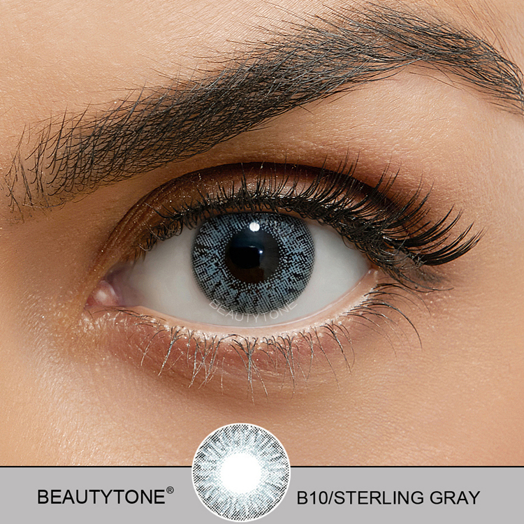 Blends sterling gray Hot selling cheap contact lenses from China magic coloured soft eye contact lenses
