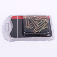 Custom Blister Pack Installation and Fastening Part Set Hinge Screw Color Galvanized Screw Hardware Kit