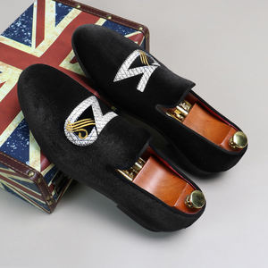 Slip on Anti Skid Waterproof <b>Light</b> Casual Solid Autumn Men Low Top Slipper Flat <b>Driving</b> Shoes - Product Image 2