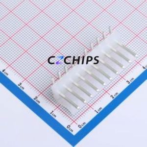 CH3.96-10P WZ Wire-to-Board Pin Header Bent Lead Through Hole,P=3.96mm Connector 1x10P 3.96mm Right Angle Insert CH - Product Image 1