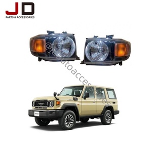 JD AUTO Faro Anteriore in Plastica di Alta Qualità per Land Cruiser 2007-2023 LC70 LC76 LC79 FJ70 FJ75 FJ76 FJ79 - Product Image 4
