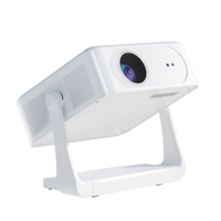 Projecteur intelligent portable Hamolb HA6 avec mise au point automatique, panoramique/inclinaison, Android 9, BT, WiFi, 4K, LED, home cinéma intelligent