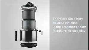 Cuisinière à pression électrique à prix d'usine avec écran LED, contrôle numérique et boîtier en acier inoxydable - Product Image 6