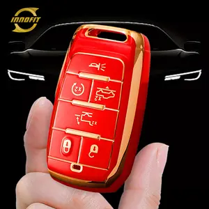 Innofit JEE1 Professional Factory Car Remote Key Case TPU para Jeep Dodge Challenger Ram Coolway Coolbo Precio razonable