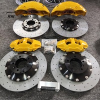 Mise à niveau des rotors en fibre longue en céramique de carbone, ensemble complet de 10 pistons et 4 pistons pour Porsche Panamera Cayenne 21, jante de 22 pouces