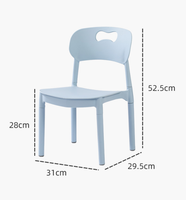 Chaise Moderne en Plastique pour Enfants SINKIPA – Vente en Gros Usine, Sûre et Écologique pour la Maison, l'École, la Chambre, la Salle à Manger et le Salon