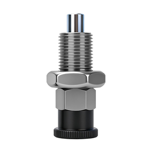 Reset Type Knob Plunger 45# Carbon Steel <b>Galvanized</b> Precision Indexing Pin Machine Tool Fixture Components In Stock - Product Image 1