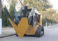 HCN Spade à arbres pour transplanteur et débroussailleuse, attache pour mini-chargeuse