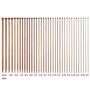 Kit de 36 Aiguilles à Tricoter en Bambou et Crochets <span class=keywords><strong>pour</strong></span> Pulls, Tailles Mixtes 2.0-10.0mm, Outils DIY, Étui Tendance et Durable - Product Image 4