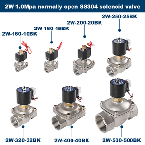 Électrovanne normalement fermée 2/2 voies haute température 50 bars 220 V CA DN15 1/2 pouce pour eau, huile, air - Product Image 3