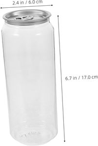 Botella de Bebidas Transparente de PET con Logotipo Personalizado, 330ml/500ml, Fácil de Abrir, para Café, Refrescos y Jugos - Product Image 3