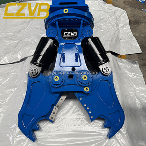 Concasseur de béton à double cylindre pour trottoirs, pour excavatrice de 10-15 tonnes, démolition de dalles de sol, <span class=keywords><strong>nettoyage</strong></span> de chantiers urbains, certifié CE - Product Image 6