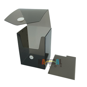 Hộp Đựng Thẻ 100 + Hộp Nhựa PP Đựng Bóng Chày Màu Trơn Lật Trong Suốt Hình Ảnh Giao Dịch Chơi Trò Chơi Yugioh - Product Image 3