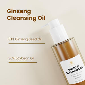 Vente en gros d'huile démaquillante au ginseng biologique extrait de plante fondante pour le visage <span class=keywords><strong>démaquillant</strong></span> à l'huile d'argan - Product Image 3