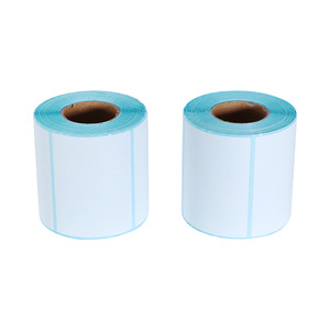 Étiquettes thermiques autocollantes Kairan 80x60x500 mm rectangulaires pour l'impression logistique et d'entreposage - Product Image 1