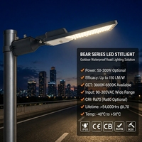 Farola LED de 150LM/W, 50-300W, Impermeable IP65, Iluminación Vial para Carreteras, Autopistas y Pasos Elevados