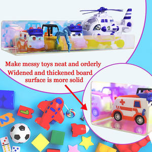 Étagères en acrylique irisé pour décoration murale, étagère murale personnalisée pour livres, support de téléphone portable arc-en-ciel, porte-clés mural - Product Image 5