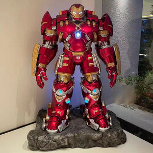 Custom the Avengers a grandezza naturale MK44 Iron Man resina in fibra di vetro decorazione d'interni statua di grande ferro uomo armatura per la vendita - Product Image 4
