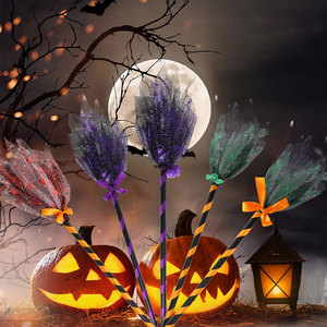 <span class=keywords><strong>Scopa</strong></span> <span class=keywords><strong>da</strong></span> <span class=keywords><strong>Strega</strong></span> per Halloween, Accessorio per Costume <span class=keywords><strong>da</strong></span> <span class=keywords><strong>Strega</strong></span>, Decorazione per Feste di Halloween - Product Image 5