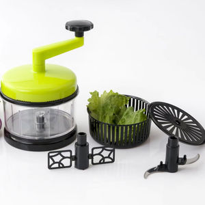 Cortador y triturador manual de verduras multifunción para cocina, picadora doméstica para mezclar y rebanar verduras - Product Image 1