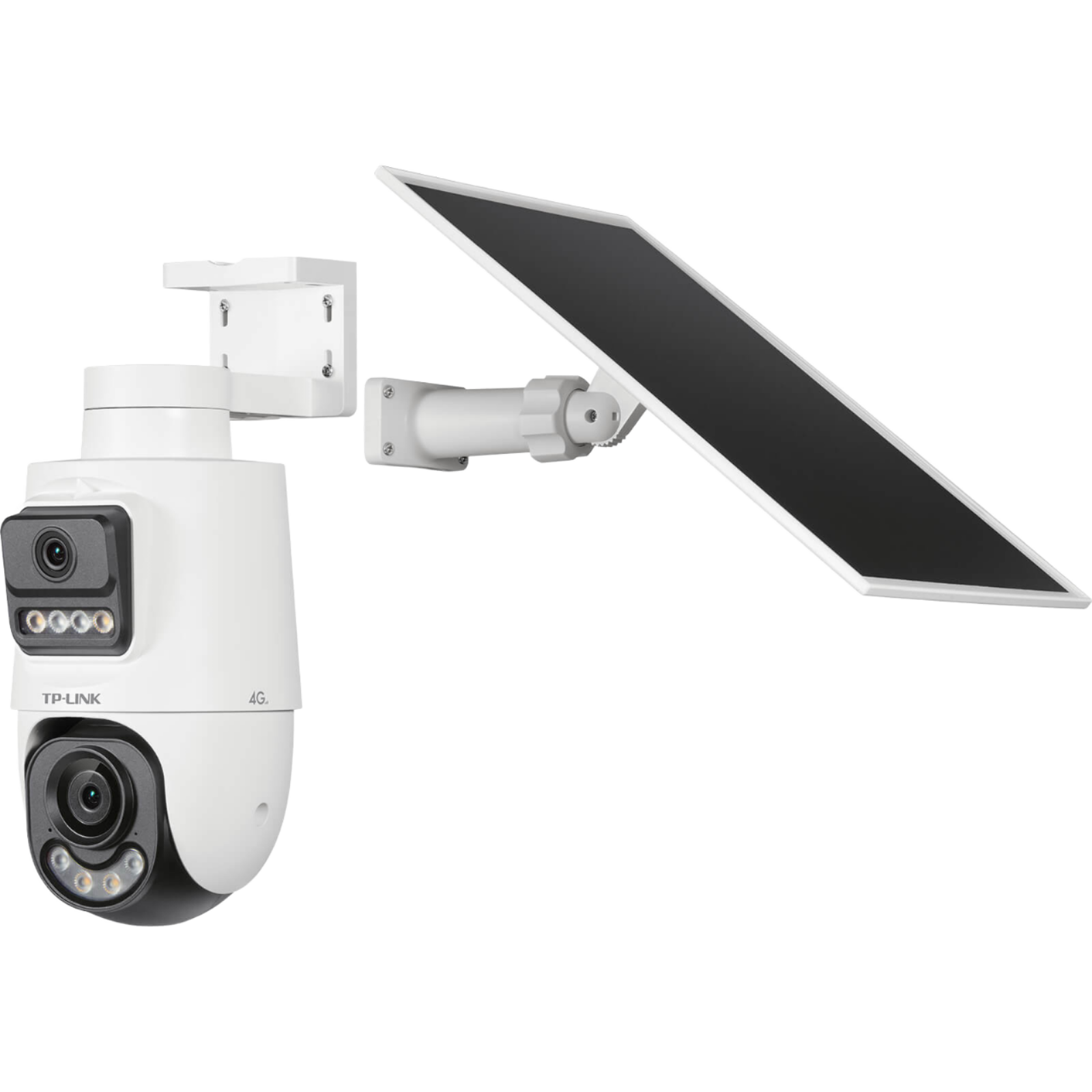TP-LINK TL-IPC689XL Solar Powered 4G LTE Security Camera 25MP Full Color IP66 Waterproof 360 PTZ Dome Dual SIM H.264