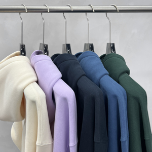 <span class=keywords><strong>Felpa</strong></span> <span class=keywords><strong>con</strong></span> Cappuccio Oversize Stile Streetwear <span class=keywords><strong>con</strong></span> Zip, Tasca Frontale e Orlo a Costine, per Uomo - Product Image 3