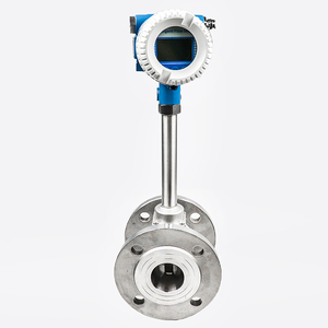 lpg gas steam flow meter vortex flowmeter for river plastic co2