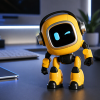 Robot jouet à commande vocale, robot interactif IA, 37 langues, robot éducatif intelligent avec WiFi rechargeable, cadeau pour enfants