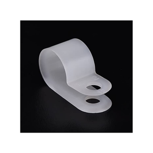Kẹp Cáp Loại R Ni Lông Màu Trắng Cố Định Kẹp Dây Nhựa Ống Dia 1/8 Inch (3.2Mm) - Product Image 2