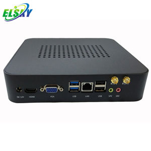 ELSKY 미니 PC 리눅스 <span class=keywords><strong>CPU</strong></span> 5 세대 코어 I7-5500U 5557U DDR3 최대 16GB RAM RJ45 LAN 브로드 웰-U 칩셋 HD4006 - Product Image 2