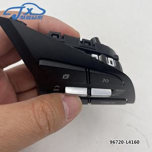 Régulateur <span class=keywords><strong>de</strong></span> bouton <span class=keywords><strong>de</strong></span> volume <span class=keywords><strong>de</strong></span> commutateur <span class=keywords><strong>de</strong></span> régulateur <span class=keywords><strong>de</strong></span> <span class=keywords><strong>vitesse</strong></span> <span class=keywords><strong>de</strong></span> volant droit pour Hyundai Sonata DN8 1.5 OEM 96720-L4160 - Product Image 4