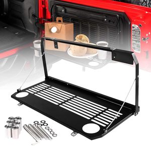 Table de hayon étagère de chargement pliable compatible avec <span class=keywords><strong>Jeep</strong></span> <span class=keywords><strong>Wrangler</strong></span> JL & JLU 2018-2024 Tables de camping de bureau de chargement de Camping en plein air - Product Image 5