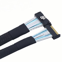 Kabel MCIO 74Pin 8i Mini Cool Edge IO PCIe Gen5 Internal AI Server 0.8M