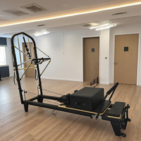 Reformer de Pilates con Torre Comercial de Aluminio, Reformer de Pilates con Plataforma Trasera Allegro 2 con Torre