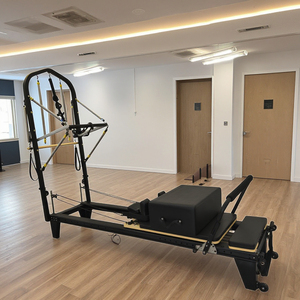 Reformer de Pilates con Torre Comercial de Aluminio, Reformer de Pilates con Plataforma Trasera Allegro 2 con Torre - Product Image 4