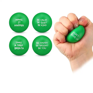 Juguetes Antiestrés de Esponja Suave y Coloridos <span class=keywords><strong>para</strong></span> Aliviar la Ansiedad, Pelotas Antiestrés Motivacionales <span class=keywords><strong>para</strong></span> <span class=keywords><strong>Regalos</strong></span> Promocionales - Product Image 5