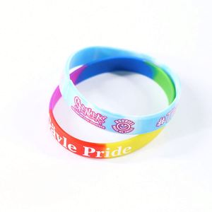 Pulsera de silicona luminosa personalizada con logotipo, máquina impresora de pulseras promocionales con logotipo - Product Image 4