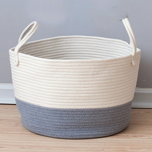 Extra Large Cotton <strong>Rope</strong> <strong>Storage</strong> <strong>Basket</strong> - Product Image 3