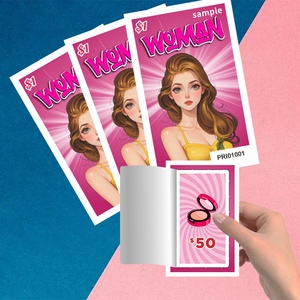 Boletos de Lotería de Alta Calidad con Sistema de Raspar, Patrones de Ganancia Personalizados, Entrega Rápida - Product Image 1