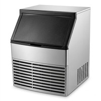 Bac de stockage de glace commercial en acier inoxydable robuste, seau de remplacement pour machine à glaçons, coffre de stockage pour machines à glaçons commerciales