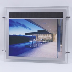 Advertising Led Light Box Sign Menu Board Backlit <b>Photo</b> <b>Frame</b> Acrylic Lighter Display Led Crystal Slim Sign Acrylic Led - Product Image 5