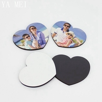Vente en gros Décoration de cuisine sublimation Mdf Photo amour aimant réfrigérateur souvenir touristique