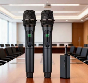 ไมโครโฟนไร้สาย Aurorra <span class=keywords><strong>Sound</strong></span> U8 ออลอินวัน แบบไดนามิก พกพาสะดวก ใช้ได้กับคาราโอเกะและระบบเสียงพีเอ เหมาะสำหรับครู อาจารย์ ไกด์นำเที่ยว และผู้นำเสนอ - Product Image 4