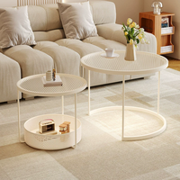 Table basse moderne minimaliste pour petit appartement, table à thé pour salon, table à thé de balcon, combinaison de meubles pour la maison