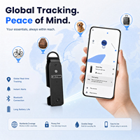 Llavero Mini de Aluminio con Grabado Láser Staronact, Antipérdida, para Android Find My, Regalo Personalizado al por Mayor