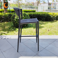 Chaise de Bar en rotin, tabouret de Bar en osier, meubles d'extérieur, chaises hautes de jardin